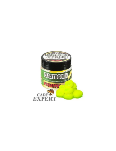 Porumb Artificial Carp Expert Elastocorn Giga, Ananas, 12buc/cutie