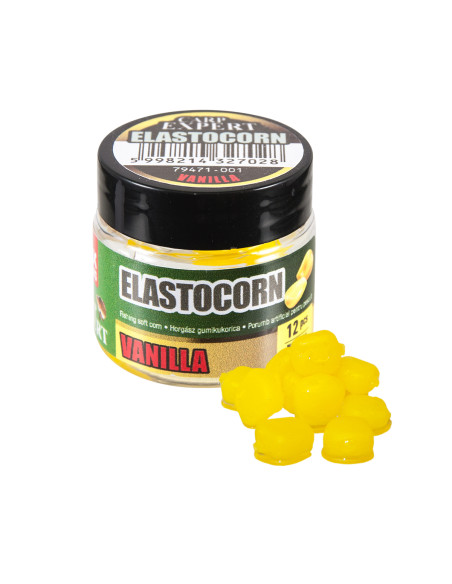 Porumb Artificial Carp Expert Elastocorn Normal, Vanilie, 12buc/cutie Porumb Artificial Carp Expert Elastocorn Normal, Vanilie, 12buc/cutie