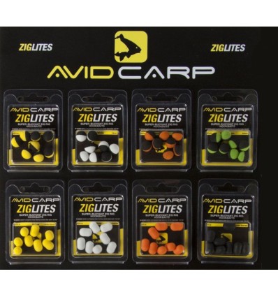 Momeli artificiale flotante Avid Ziglites 10mm