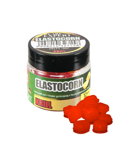 Porumb Artificial Carp Expert Elastocorn Normal, Krill, 12buc/cutie Porumb Artificial Carp Expert Elastocorn Normal, Krill, 12buc/cutie