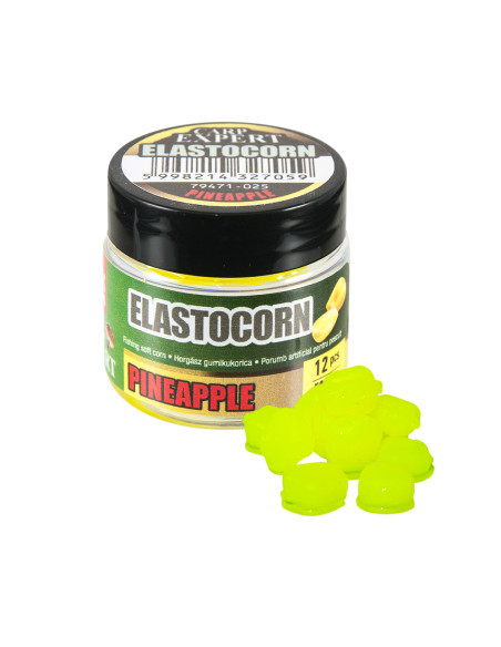 Porumb Artificial Carp Expert Elastocorn Normal, Ananas, 12buc/cutie Porumb Artificial Carp Expert Elastocorn Normal, Ananas, 12buc/cutie