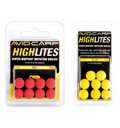Momeli artificiale flotante Avid Highlites 14mm