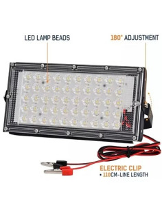 Lampa Proiector LED SMD CaiCai, 12V, 50W 2