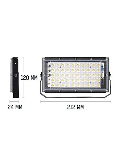 Lampa Proiector LED SMD CaiCai, 12V, 50W