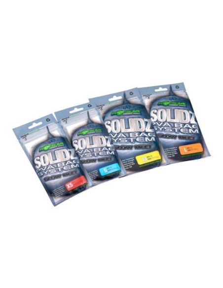 Pungi solubile PVA Korda Solidz, 70x100mm, marime M, 20buc/plic Pungi solubile PVA Korda Solidz, 70x100mm, marime M, 20buc/plic