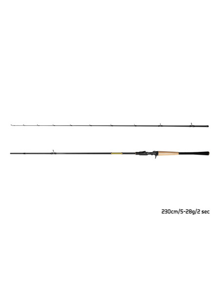 Lanseta Delphin Zandera B-CAST, 5-28g, 2.30m, 2buc
