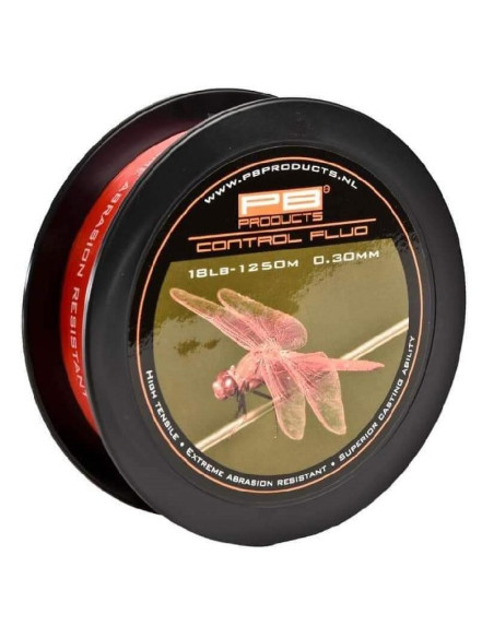 Fir Monofilament PB Products Control Fluo Orange, 1250m Fir Monofilament PB Products Control Fluo Orange, 1250m