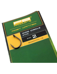 Carlige PB Products Wide Circle, 10buc/plic