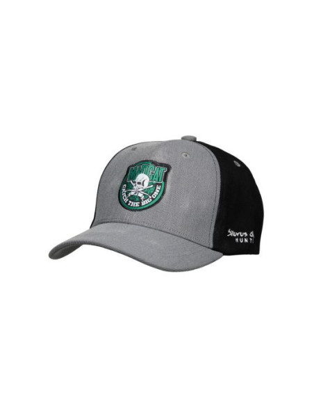 Sapca Madcat Skull Badge Cap Grey Melange Sapca Madcat Skull Badge Cap Grey Melange