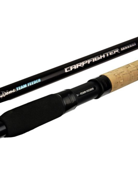 Lanseta Team Feeder By Dome Carp Fighter Feeder, 3.90m, 50-150g, 3+2buc Lanseta Team Feeder By Dome Carp Fighter Feeder, 3.90m, 50-150g, 3+2buc