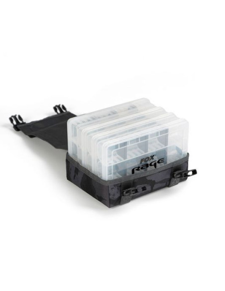 Borseta Fox Rage Voyager Camo Stacks Packs, Small, 20x14x14cm Borseta Fox Rage Voyager Camo Stacks Packs, Small, 20x14x14cm