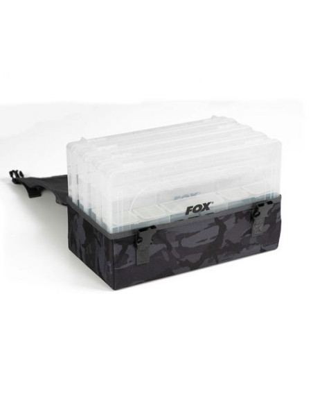Borseta Fox Rage Voyager Camo Stacks Packs, Medium, 28x18x18cm Borseta Fox Rage Voyager Camo Stacks Packs, Medium, 28x18x18cm