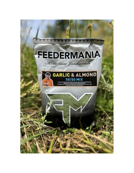 Nada Feedermania Groundbait Mix Garlic Almond, 800g Nada Feedermania Groundbait Mix Garlic Almond, 800g
