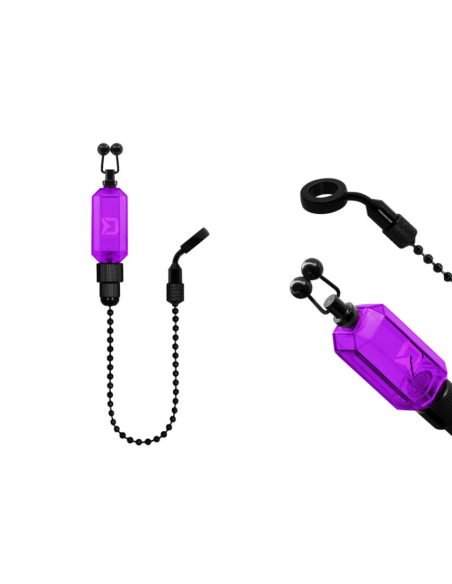 Hanger Cu Lant Delphin Cubix, Violet Hanger Cu Lant Delphin Cubix, Violet