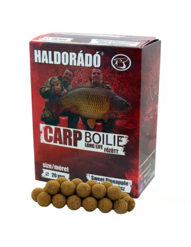 Boilies Haldorado Carp Long Life, Ananas Dulce, 24mm, 800g