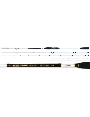 Lanseta Team Feeder By Dome Pro Method Feeder L, 3.30m, 15-40gr, 3+3buc