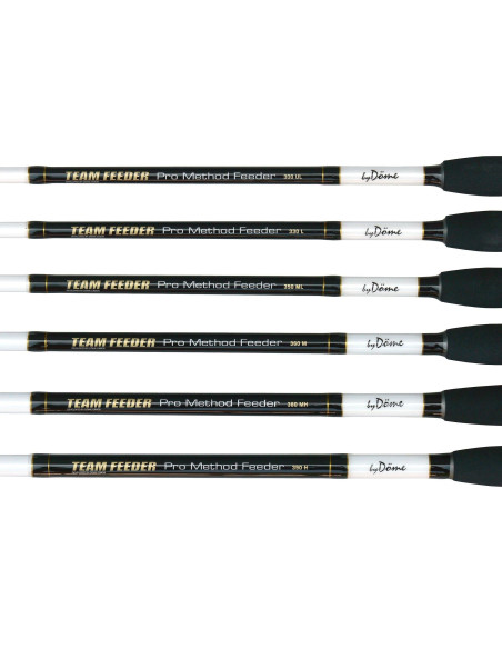 Lanseta Team Feeder By Dome Pro Method Feeder L, 3.30m, 15-40gr, 3+3buc