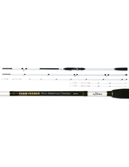 Lanseta Team Feeder By Dome Pro Method Feeder MH, 3.80m, 30-90g, 3+3buc Lanseta Team Feeder By Dome Pro Method Feeder MH, 3.80m, 30-90g, 3+3buc
