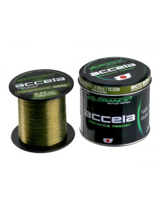 Fir Monofilament Formax Accela Distance Feeder Olive, Elegance Method Series, 1000m
