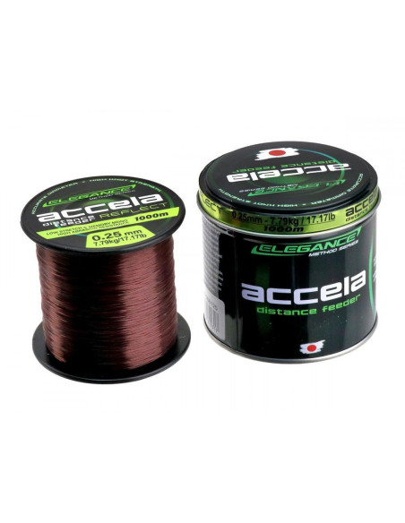 Fir Monofilament Formax Accela Distance Feeder Reflect, Elegance Method Series, 1000m Fir Monofilament Formax Accela Distance Feeder Reflect, Elegance Method Series, 1000m