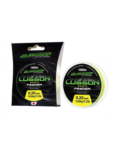 Fir Monofilament Formax Lusson Braid Feeder Galben Fluorescent, Elegance Method Series, 135m