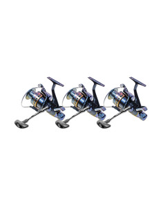 Set 3 Mulinete Wind Blade J360 FR, 6000, 10+1 Rulmenti + Baitrunner 2