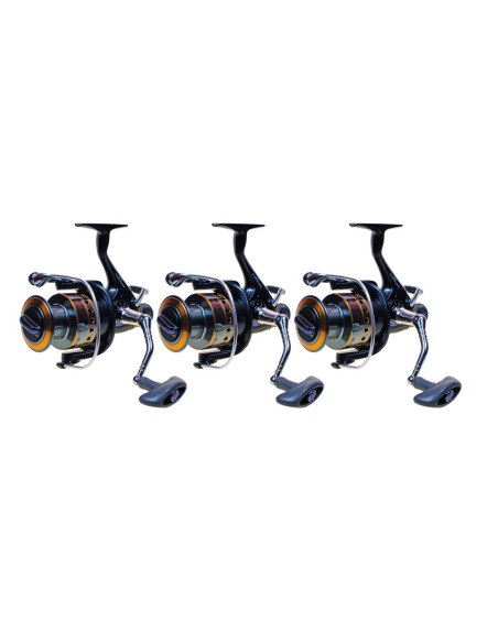 Set 3 Mulinete Wind Blade J360 FR, 6000, 10+1 Rulmenti + Baitrunner