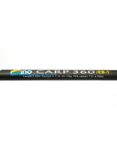 Lanseta Wind Blade Fino Carp EB-1, 3.60m, 3.75lbs, 3buc
