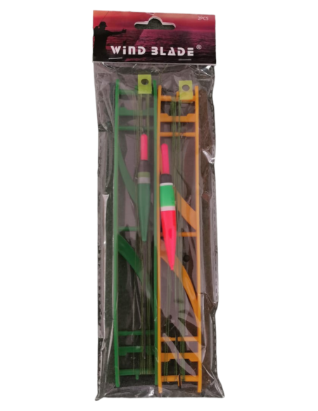 Linii Pluta Echilibrata Wind Blade Cu Fir Textil, 2buc/plic Linii Pluta Echilibrata Wind Blade Cu Fir Textil, 2buc/plic