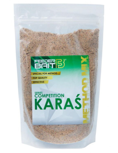 Nada Feeder Bait Method Mix, Competition Caras, 800g Nada Feeder Bait Method Mix, Competition Caras, 800g