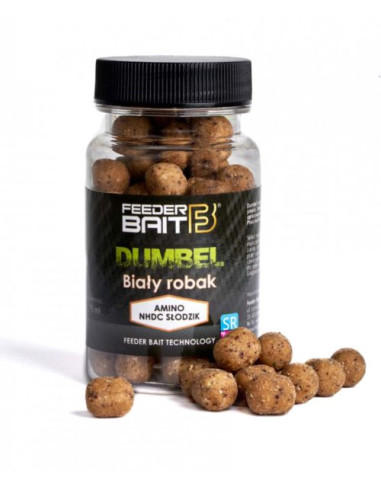 Pop-Up Feeder Bait Dumbel Fluo, Viermi, 8-10mm, 100ml