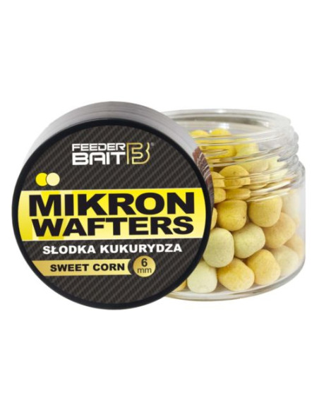 Wafters Feeder Bait Mikron, Sweet Corn, 6mm, 25ml