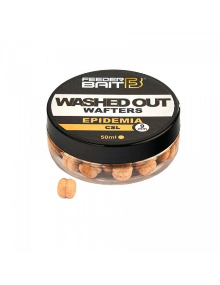 Wafters Feeder Bait Washed Out, Epidemia, 9mm, 50ml Wafters Feeder Bait Washed Out, Epidemia, 9mm, 50ml