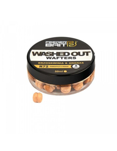 Wafters Feeder Bait Washed Out, R72 Persica-Ananas, 9mm, 50ml