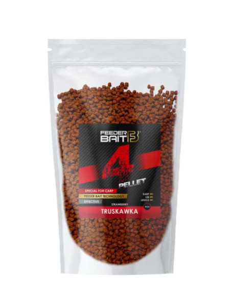 Peleti Feeder Bait Prestige, Capsuna, 4mm, 800g Peleti Feeder Bait Prestige, Capsuna, 4mm, 800g