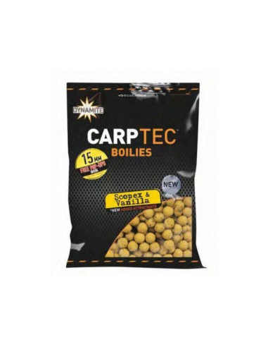 Boilies Dynamite Baits CarpTec, Scopex Vanilla, 1.8kg