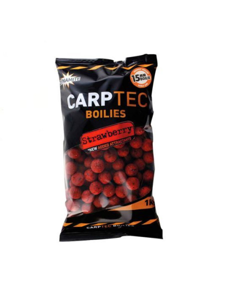 Boilies Dynamite Baits CarpTec, Strawberry, 1.8kg