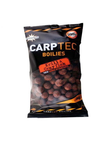 Boilies Dynamite Baits CarpTec, Krill and Crayfish, 1.8kg