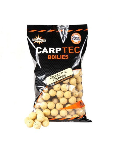 Boilies Dynamite Baits CarpTec, Garlic and Cheese, 1.8kg