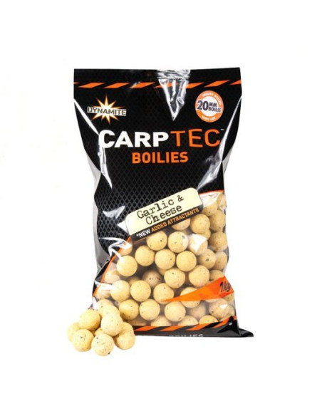 Boilies Dynamite Baits CarpTec, Garlic and Cheese, 1.8kg Boilies Dynamite Baits CarpTec, Garlic and Cheese, 1.8kg