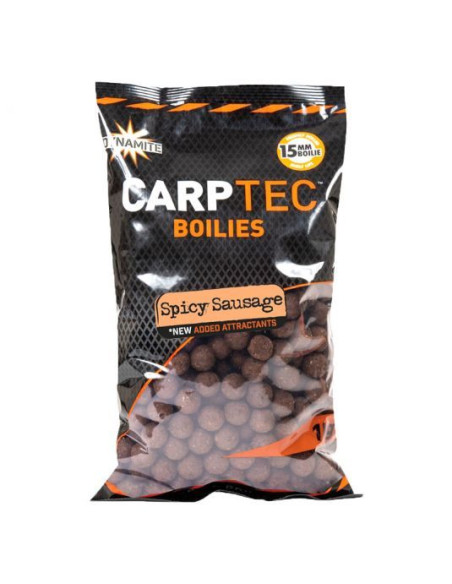Boilies Dynamite Baits CarpTec, Spicy Sausage, 1.8kg Boilies Dynamite Baits CarpTec, Spicy Sausage, 1.8kg