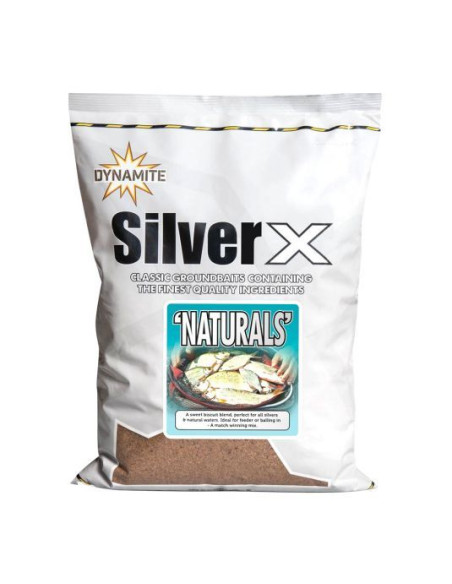 Nada Dynamite Baits Silver X Naturals, 1.8kg Nada Dynamite Baits Silver X Naturals, 1.8kg