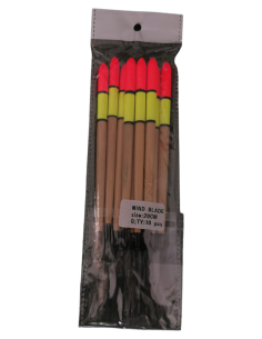 Plute Lemn Wind Blade Color Mix, 20cm, 10buc/plic