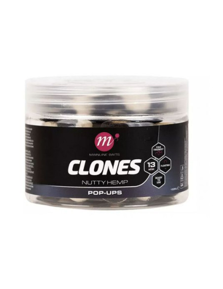 Boilies Mainline Clones, Hemp, 13mm Boilies Mainline Clones, Hemp, 13mm
