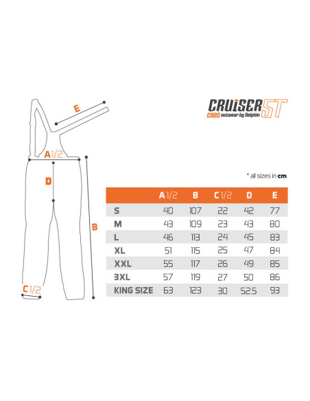 Pantaloni Delphin CruiserCROS 5T