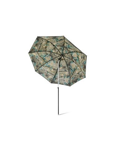 Umbrela cu perete lateral Delphin Classa CAMO, 250cm