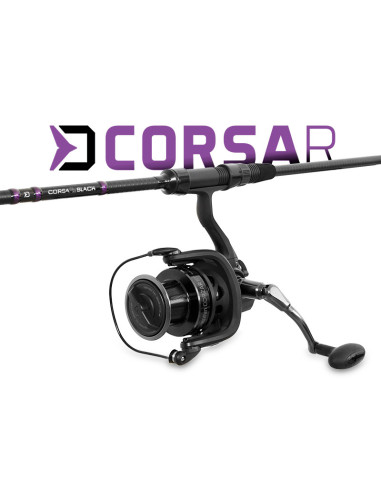 Set Pentru Crap Delphin Corsar Lanseta + Mulineta