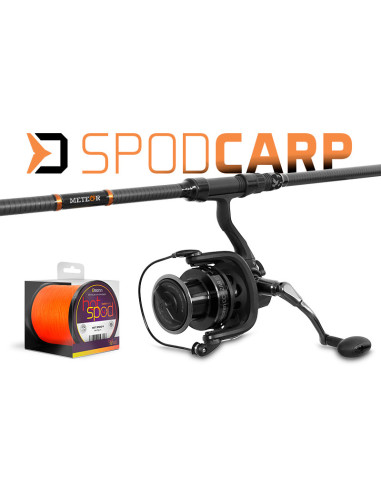 Set Spod Delphin Spod Carp Lanseta + Mulineta