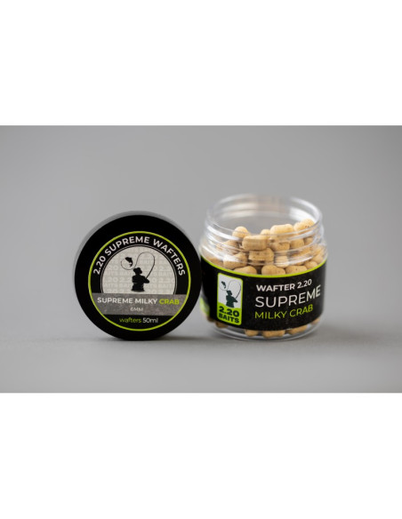 Wafters 2.20 Baits Supreme, Milky Crab, 6mm, 50ml