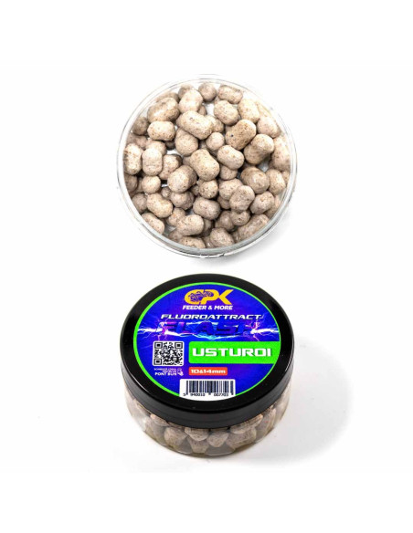 Dumbells CPK Fluoroattract + Feeder, Usturoi, 10-14mm (Cu Pluta) Dumbells CPK Fluoroattract + Feeder, Usturoi, 10-14mm (Cu Pluta)